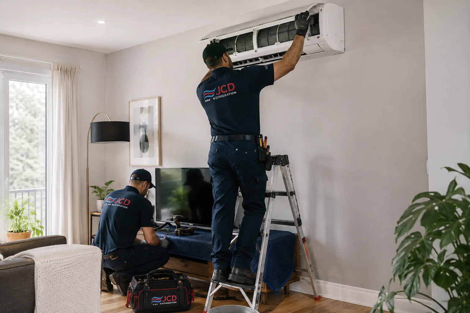 Ductless installation