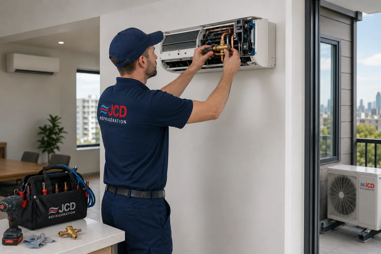 Ducted heat pump